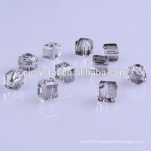 square glass beads,glass bead for charm bracelet & necklace